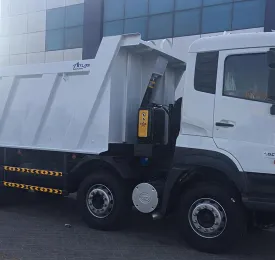 ATLAS 23CBM TIPPING SEMI TRAILER,mild steel, Penta cylinder,Dunlop tires,3x9ton BPW axles,Wabco brakes, Jost landing gear,2” Jost king pin, 50 ltrs water tank,spare tire , standard tool box