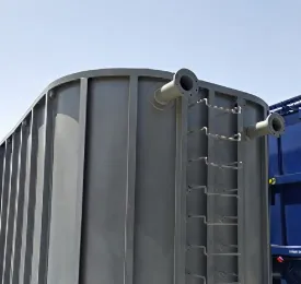 500 BBL Mix Tanks – OBM/WBM/ Brine etc. Horizontal Rectangular Tank with Base Skid. 6″Fill & 8″Discharge, Provision for Agitators mounting on top, Internal Gauging Plates