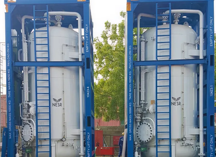 Vertical Surge Tank